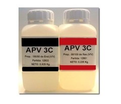 Resina Epoxi Cristal Vidrio Líquido APV 3C con Protección UV x 290 Gr - tienda online