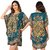 Blusa Bata Kaftan Indiana Feminina Longuete Boho Hippie