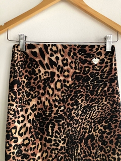 Pollera larga animal print Meferti en internet