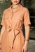 VESTIDO CHEMISE NIVEA - MARROM - comprar online