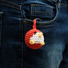 Chaveiro mini piguim em amigurumi - comprar online