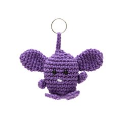 Chaveiro coelhinho em amigurumi - Art Familiar Artesanato