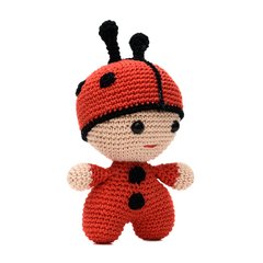 Bebê Joaninha em amigurumi na internet