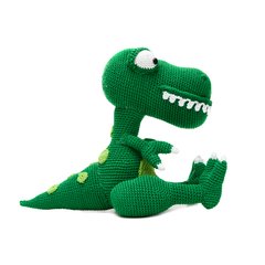 Dinossauro T-Rex em amigurumi na internet