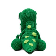 Dinossauro T-Rex em amigurumi - Art Familiar Artesanato