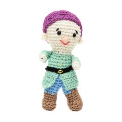 Os sete anões em amigurumi na internet