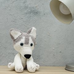 Husky Siberiano em amigurumi - comprar online