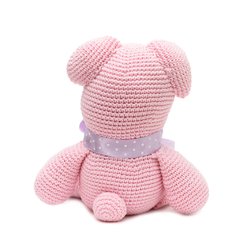 Urso Rosa em amigurumi - loja online