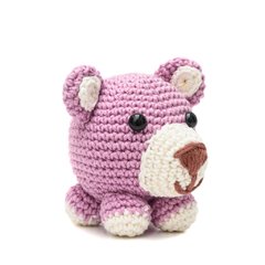 Urso bola em amigurumi - Art Familiar Artesanato