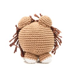 Leão bola em amigurumi - loja online