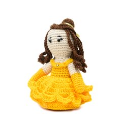 Princesa Bela em amigurumi na internet