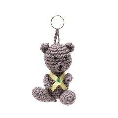 Chaveiro ursinho em amigurumi - comprar online