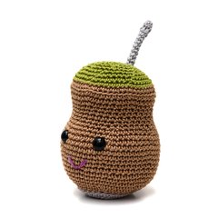 Cuia grande em amigurumi - Art Familiar Artesanato