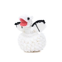 Ovo com filhote de Dragão branco em amigurumi - comprar online