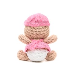 Bebê de chupeta em amigurumi - Art Familiar Artesanato