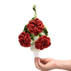 Puxa Saco em crochê Vaso de Flor - comprar online