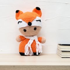 Bebê raposa em amigurumi - loja online