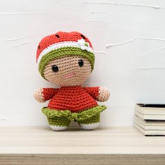 Bebê Melancia em amigurumi - loja online