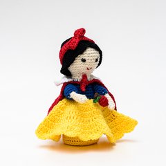 Branca de neve em amigurumi na internet