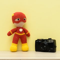 The Flash em amigurumi - loja online