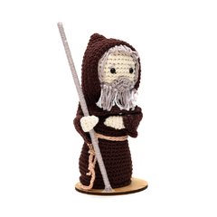 São Francisco de Paula em amigurumi na internet