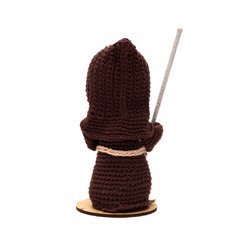 São Francisco de Paula em amigurumi - Art Familiar Artesanato