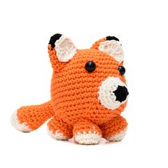 Raposa Bola em amigurumi na internet