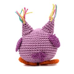 Coruja Bola em amigurumi - Art Familiar Artesanato