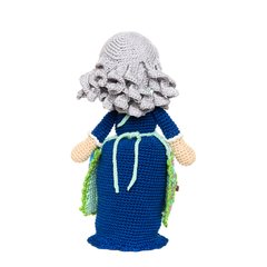 Vovó costureira em amigurumi - Art Familiar Artesanato