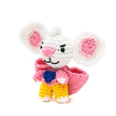 Imagem do Ratinho Potato em amigurumi