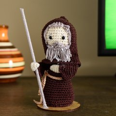 São Francisco de Paula em amigurumi - loja online