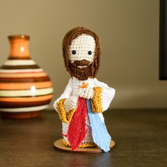 Jesus Misericordioso em Amigurumi - loja online