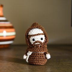 Mini São Francisco de Assis em amigurumi - comprar online