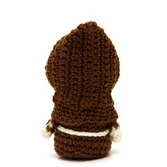 Mini São Francisco de Assis em amigurumi - loja online