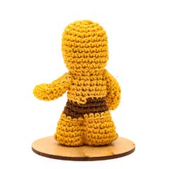 Coleção Star Wars - C - 3PO em amigurumi - Art Familiar Artesanato