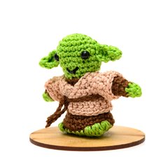 Coleção Star Wars - Mestre Yoda em amigurumi - comprar online
