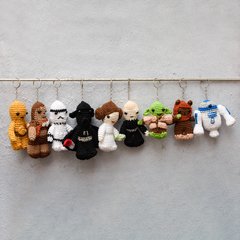 Coleção chaveiros Star Wars em amigurumi - comprar online