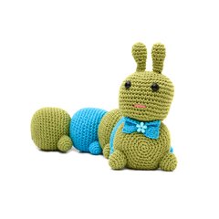 Centopéia colorida em amigurumi - Art Familiar Artesanato