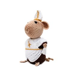 Ratinho Dorime Ameno em amigurumi - comprar online