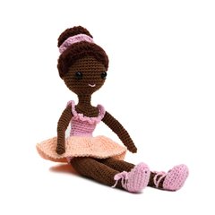 Boneca Bailarina Késia em amigurumi - comprar online