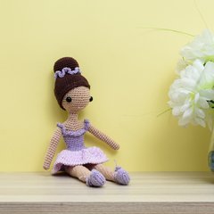 Boneca Bailarina Alana em amigurumi na internet