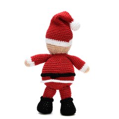 Papai Noel em amigurumi - Art Familiar Artesanato