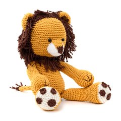 Léo, o Leão em amigurumi na internet