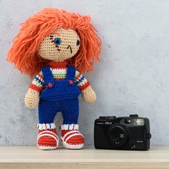 Boneco Chucky em amigurumi - loja online