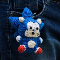 Chaveiro Sonic em amigurumi - comprar online