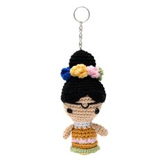 Chaveiro Frida Kahlo em amigurumi - comprar online