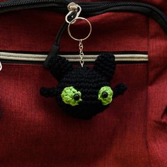 Chaveiro Fúria da noite (banguela) em amigurumi - comprar online