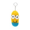 Chaveiro Minions em amigurumi