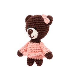 Chaveiro ursa média em amigurumi - comprar online