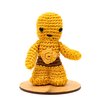 Coleção Star Wars - C - 3PO em amigurumi